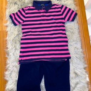 Polo by Ralph Lauren . Short and Shirt .